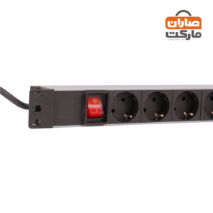 پاور ماژول رک 8 پورت فلزی